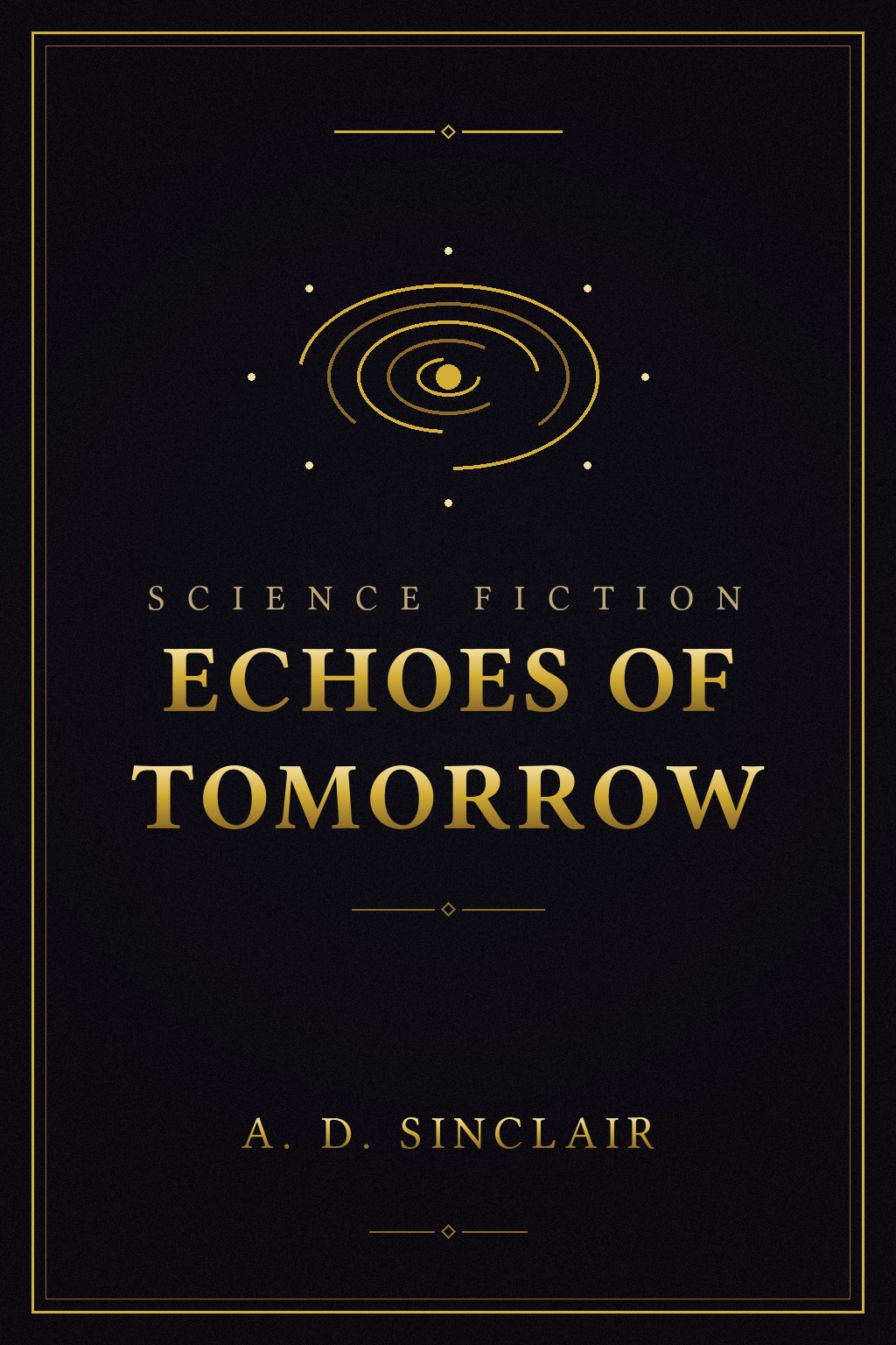 Echoes of Tomorrow by A.D. Sinclair  book cover