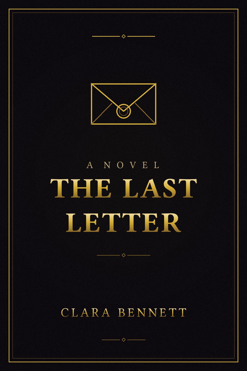 The Last Letter by Clara Bennett  book cover